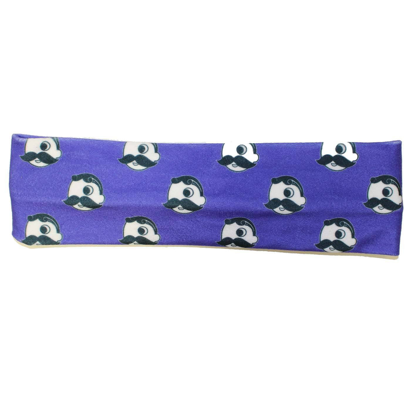Natty Boh Logo Purple (Style 2) / Headband - Route One Apparel