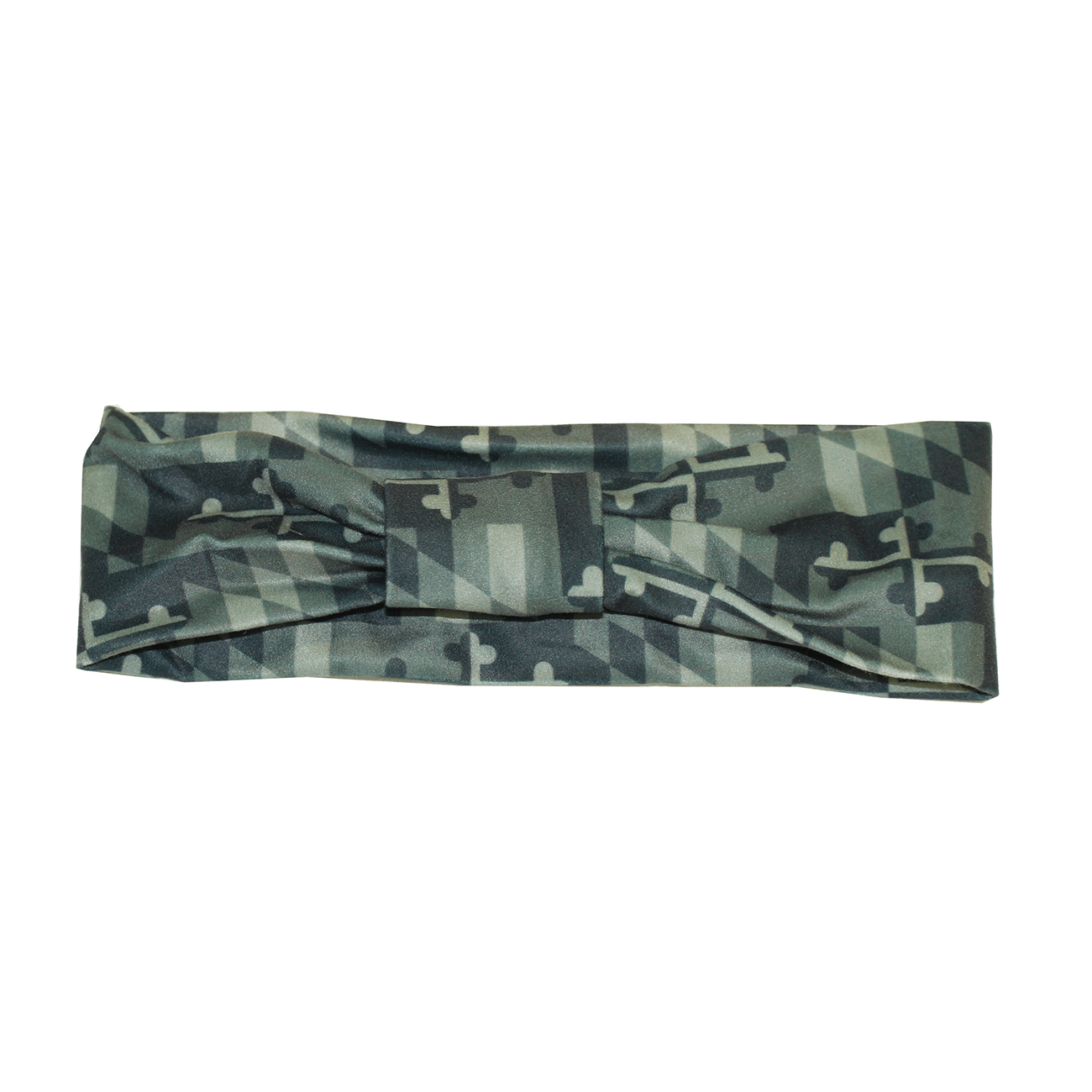 Green Camo Maryland Flag (Style 2) / Headband - Route One Apparel