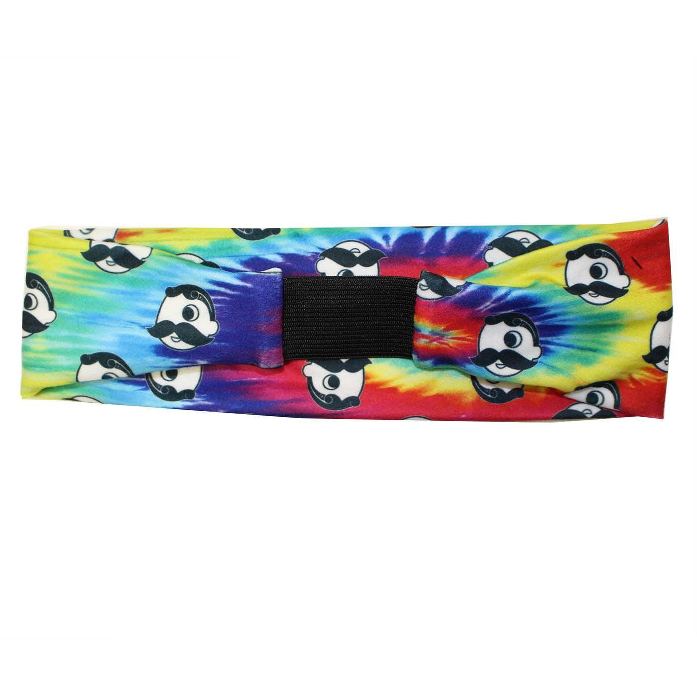 Natty Boh Logo Stretch Tie Dye (Style 2) / Headband - Route One Apparel