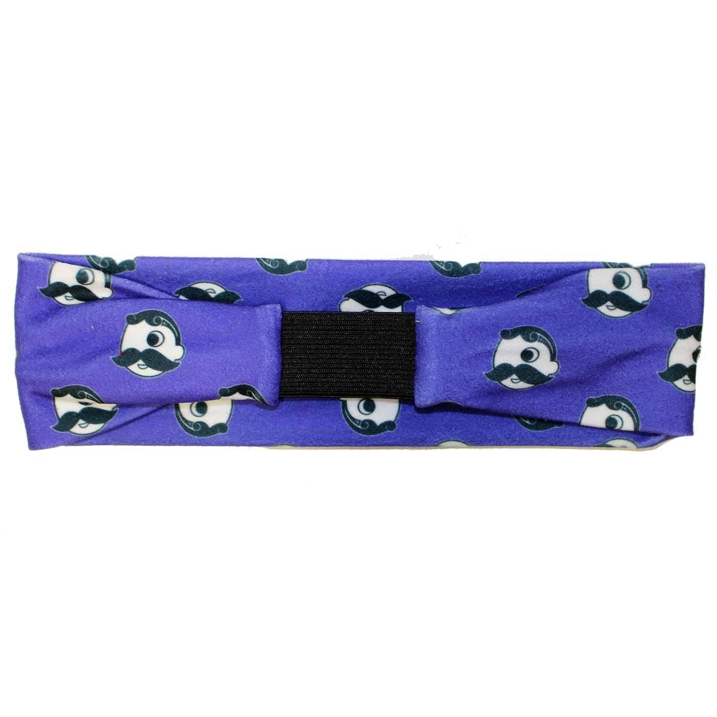 Natty Boh Logo Purple (Style 2) / Headband - Route One Apparel