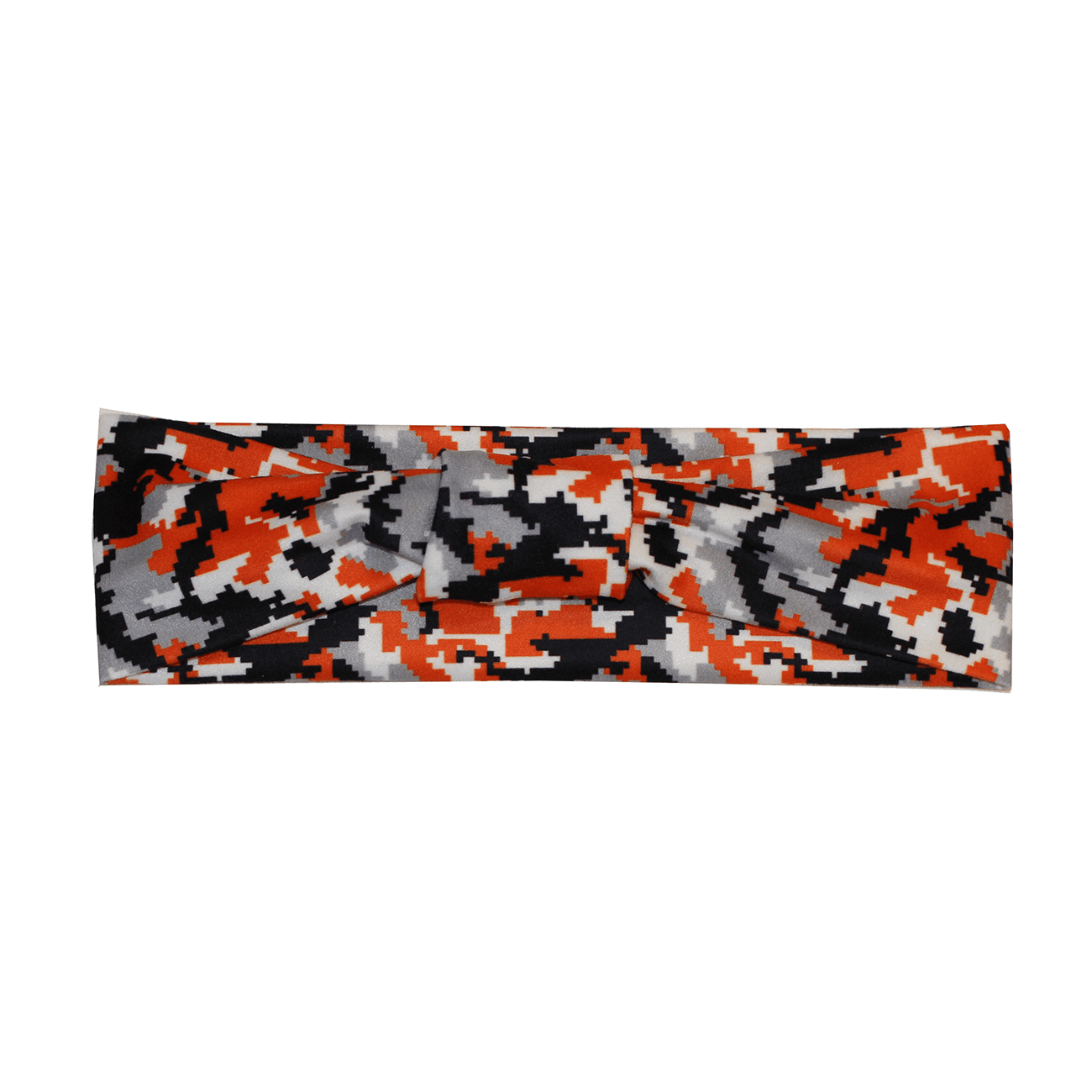 Baltimore Black & Orange Digi Camo / Headband - Route One Apparel
