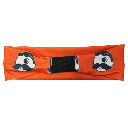 Natty Boh Logo Orange (Style 1) / Headband - Route One Apparel