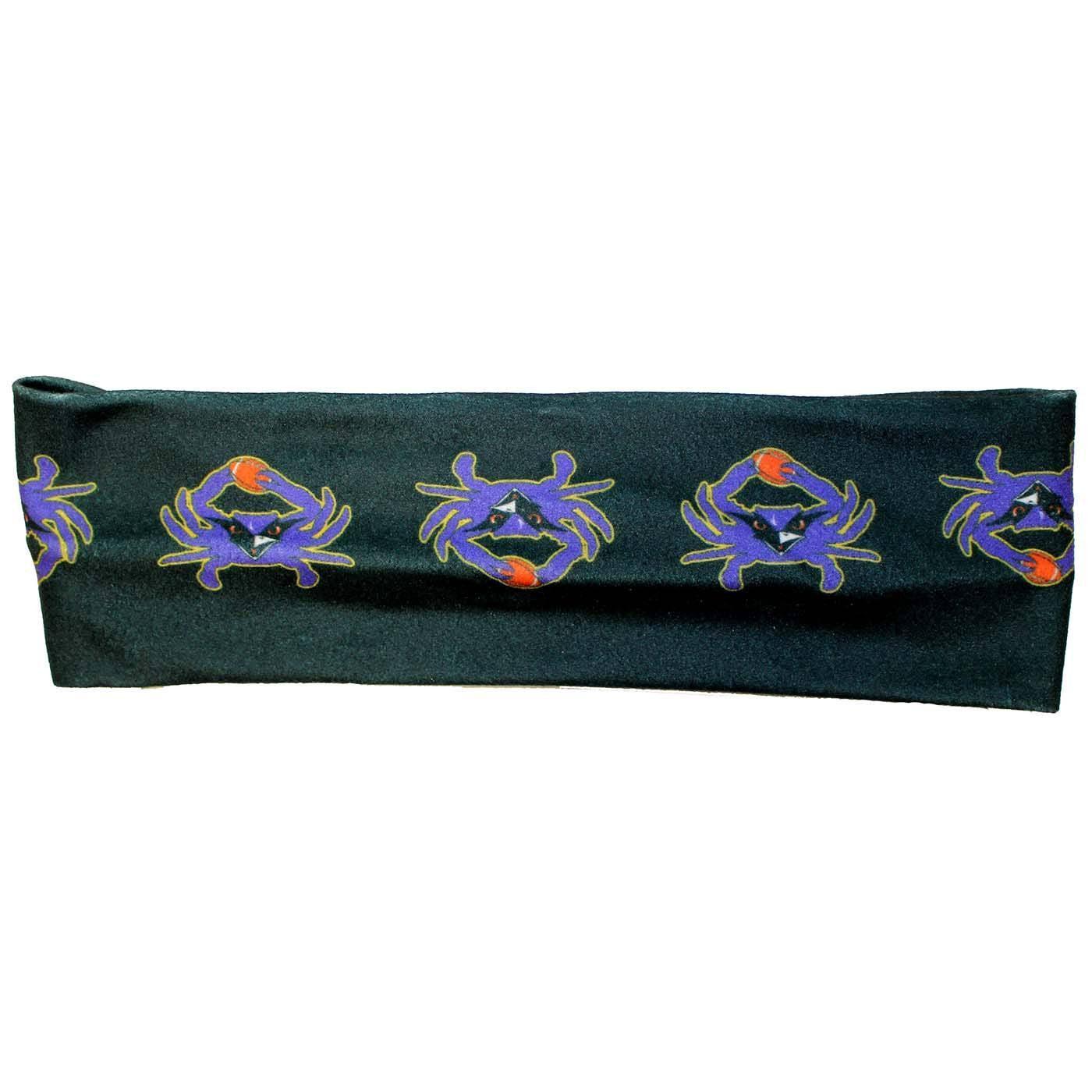 Football Crab (Black) / Headband - Route One Apparel