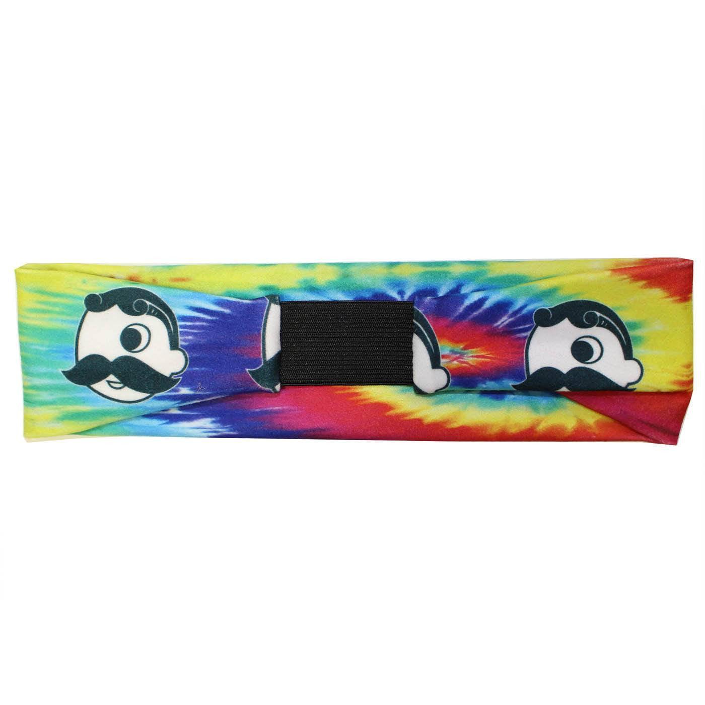 Natty Boh Logo Stretch Tie Dye (Style 1) / Headband - Route One Apparel