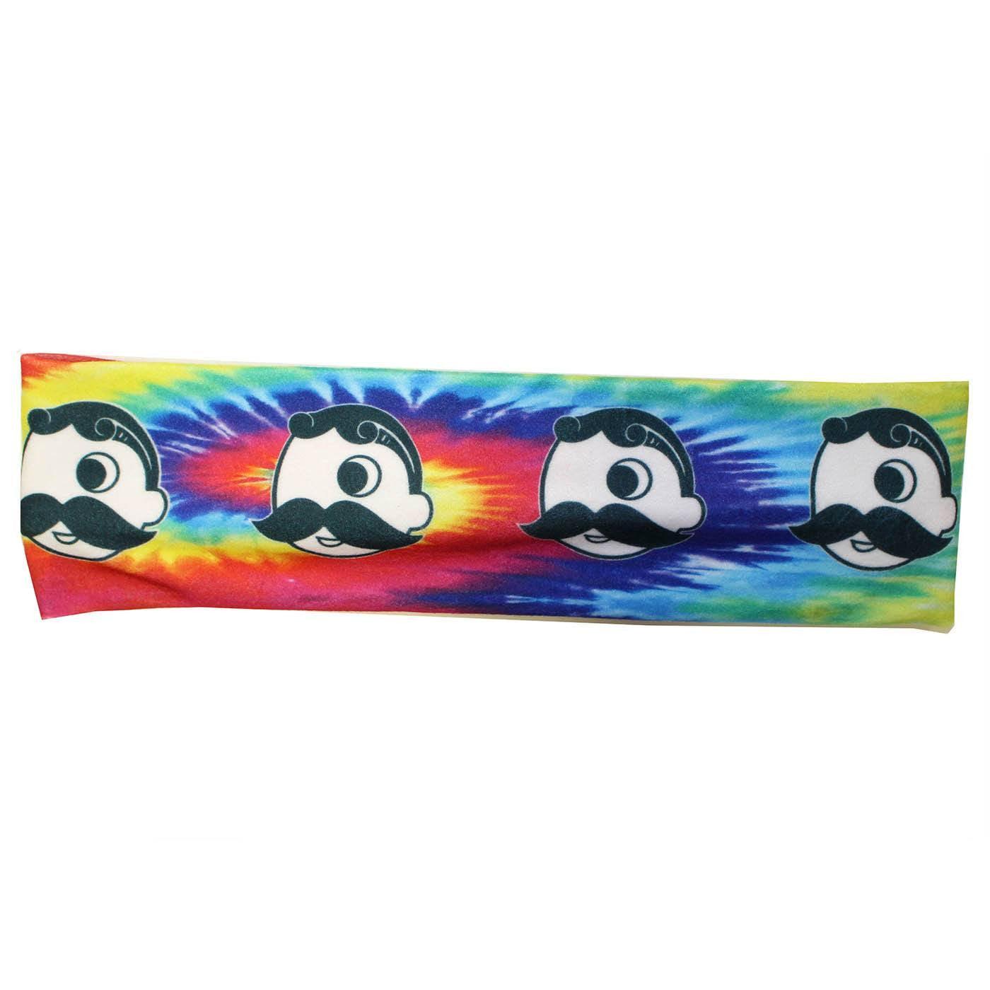 Natty Boh Logo Stretch Tie Dye (Style 1) / Headband - Route One Apparel