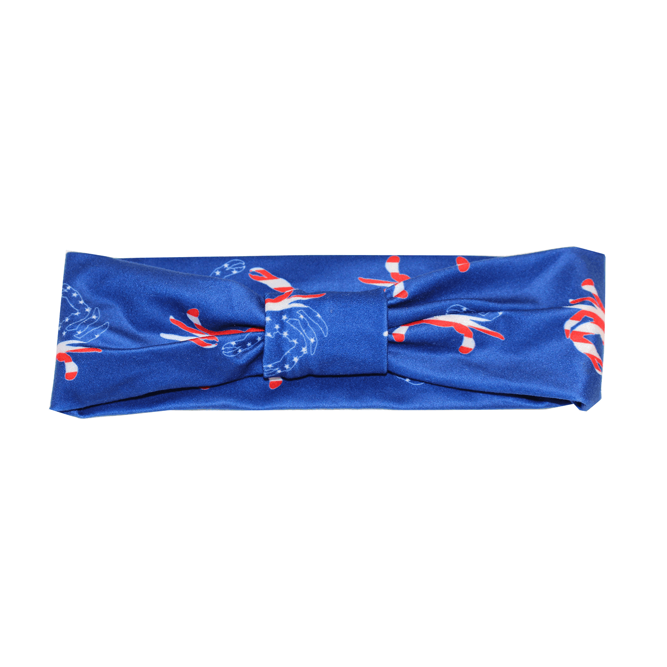 American Flag Crab (Royal Blue) / Headband - Route One Apparel