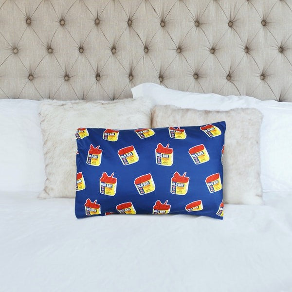 OLD BAY 3-D Can Pattern (Set of 2) / Bed Pillowcase - Route One Apparel