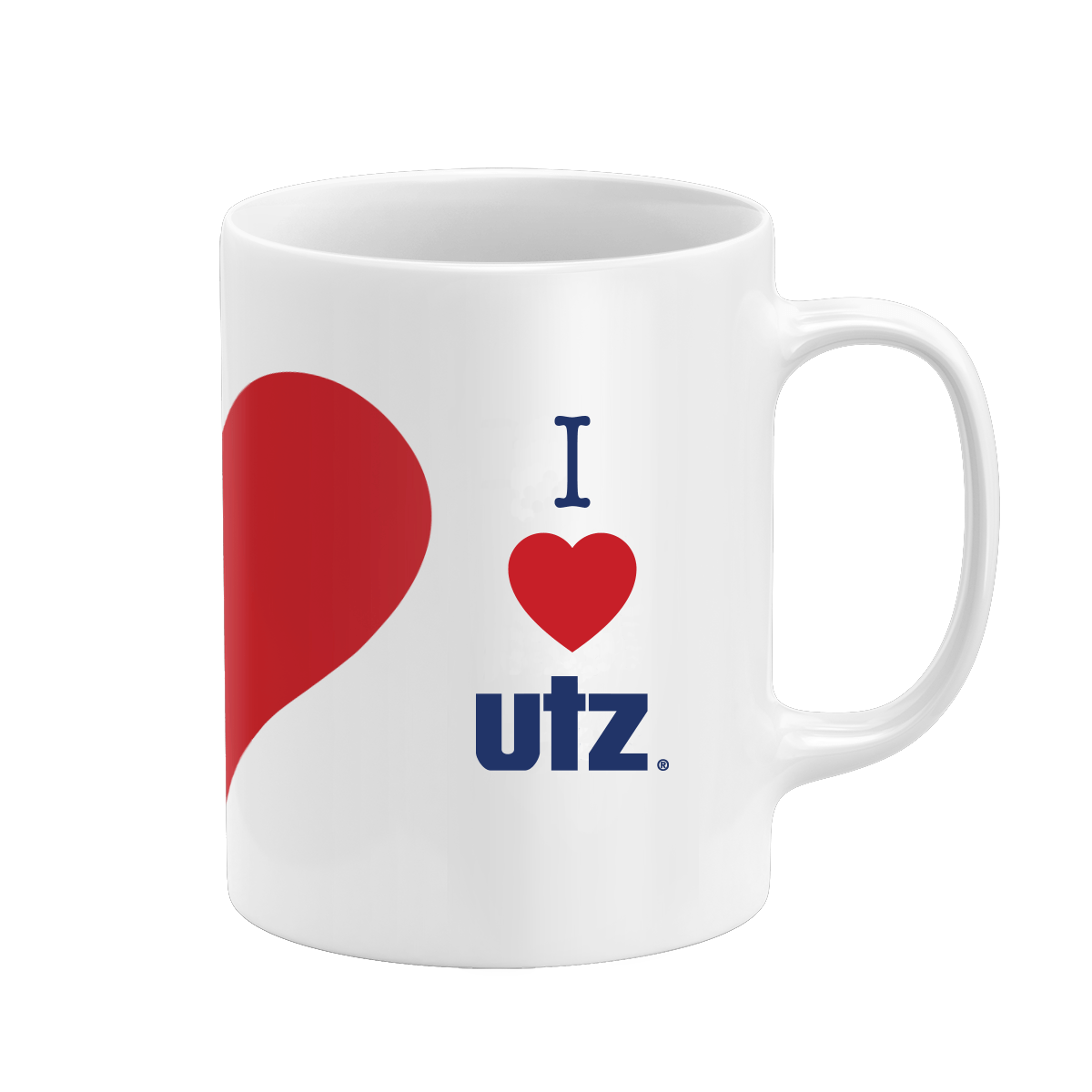 I Love Utz (White) / Mug - Route One Apparel