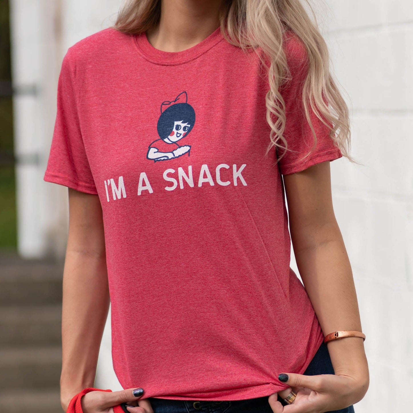 Utz I'm a Snack (Red) / Shirt - Route One Apparel