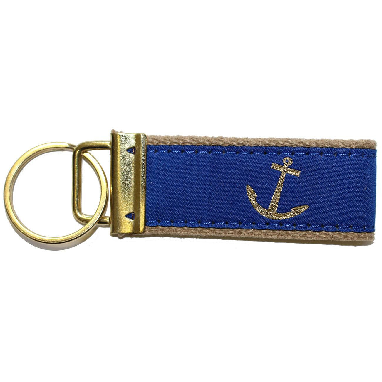 Blue Nautical Anchor / Key Chain - Route One Apparel