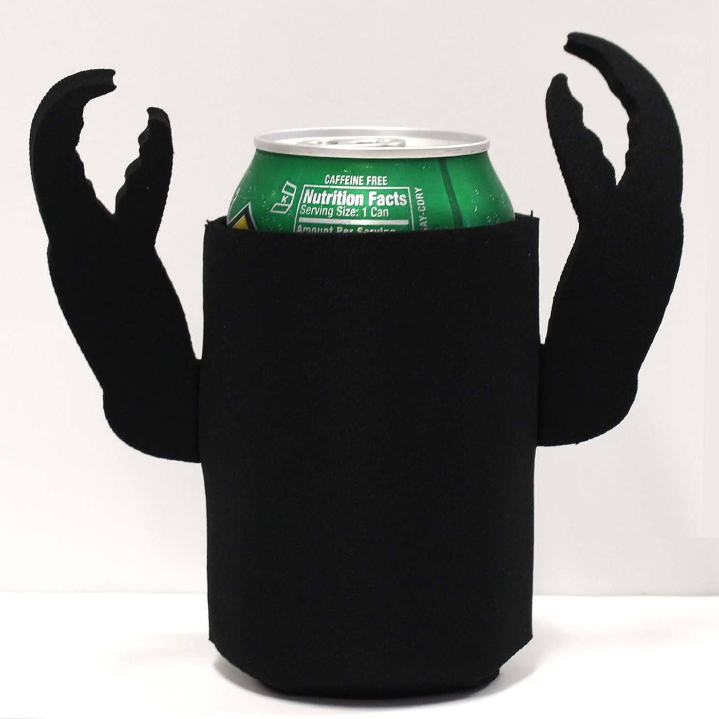 Basic (Black) / Crab Claw Can Cooler - Route One Apparel