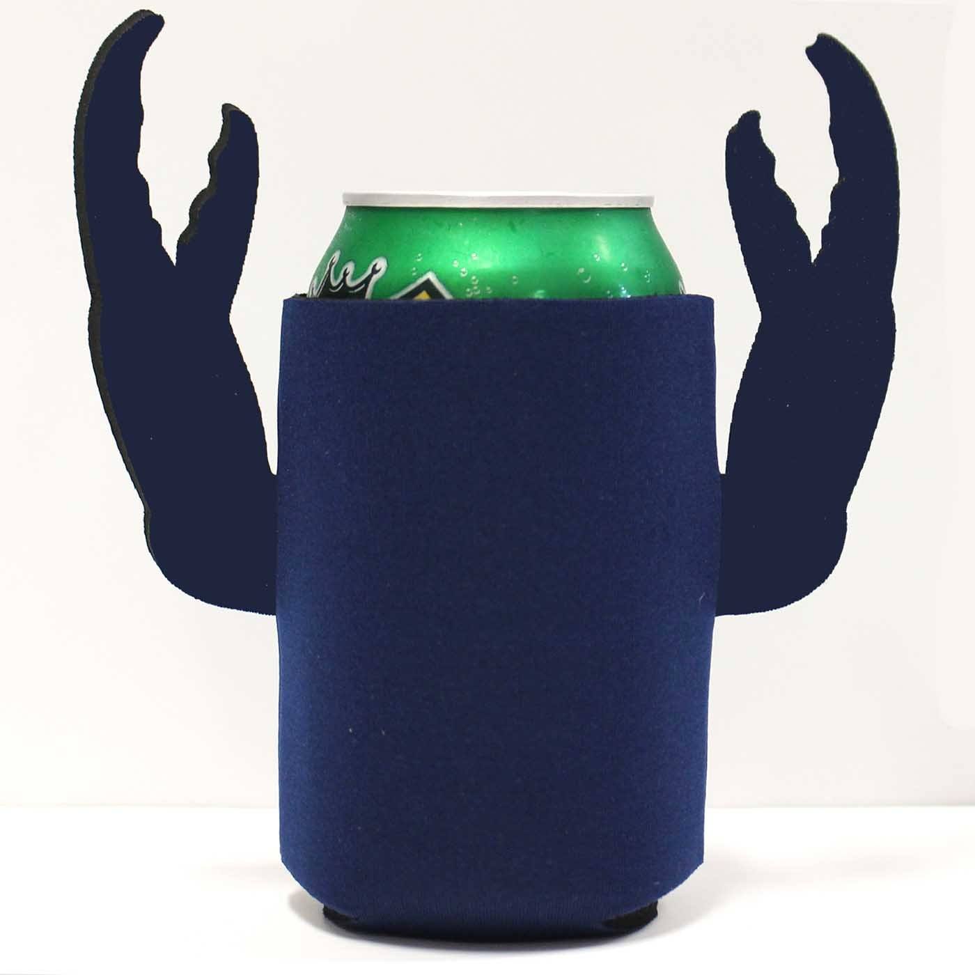 Basic (Blue) / Crab Claw Can Cooler - Route One Apparel