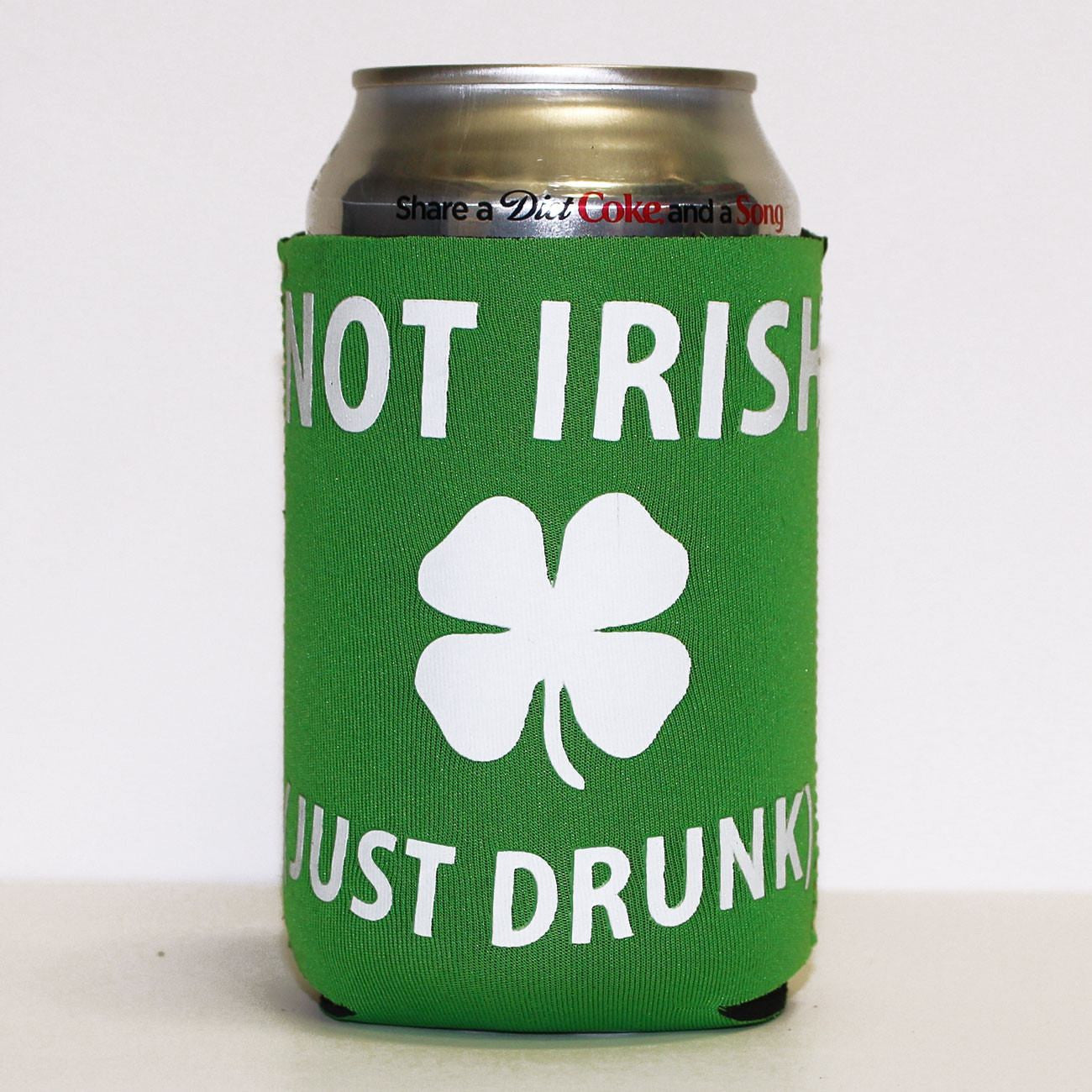 Not Irish, Just Drunk (Green) / Can Cooler - Route One Apparel