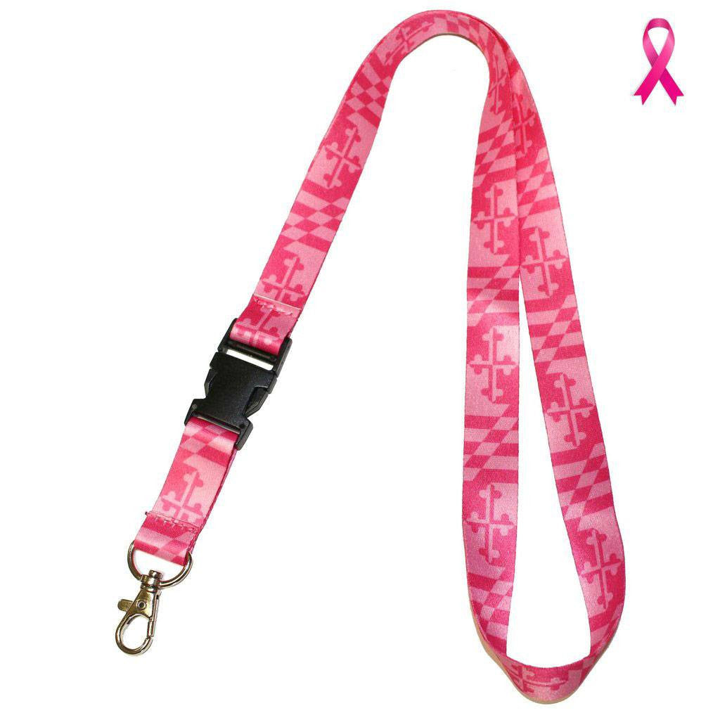 Maryland Flag (Pink) / Lanyard - Route One Apparel