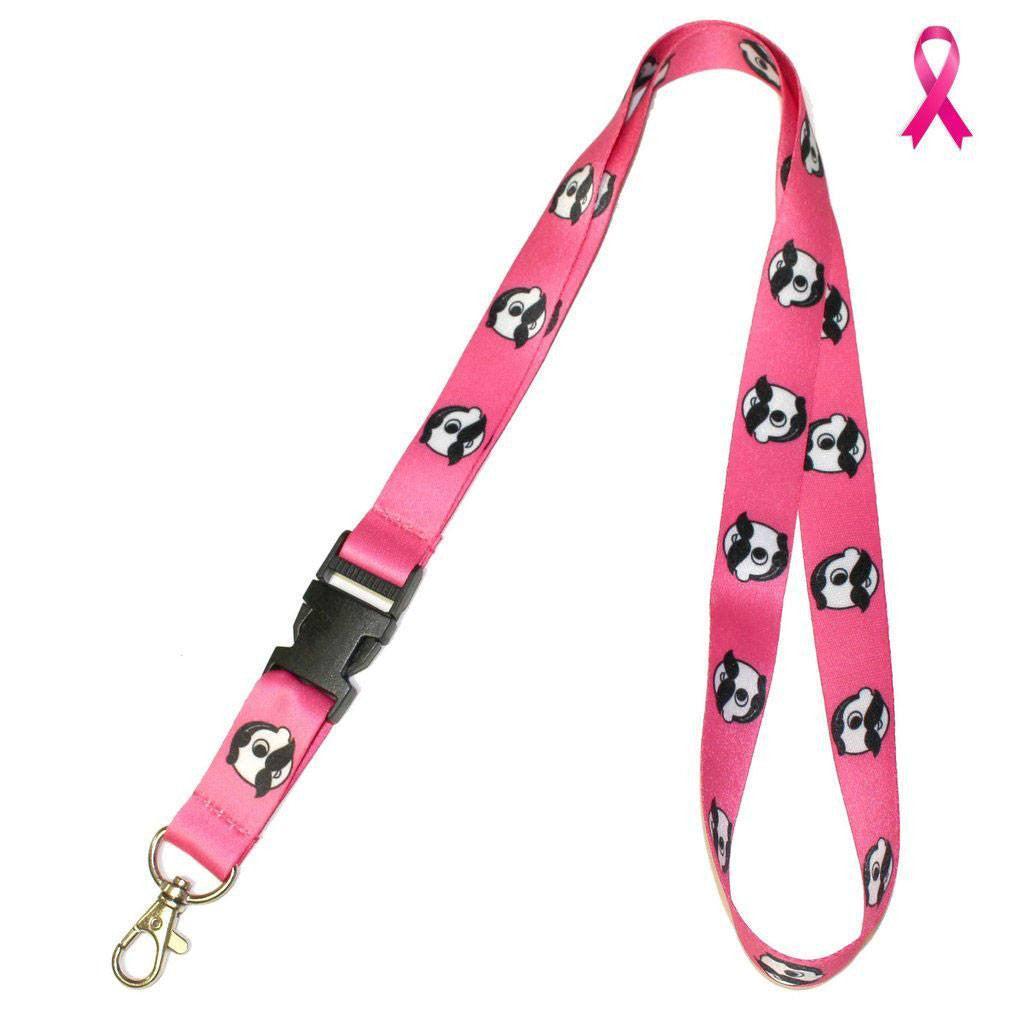 Natty Boh Logo (Pink) / Lanyard - Route One Apparel