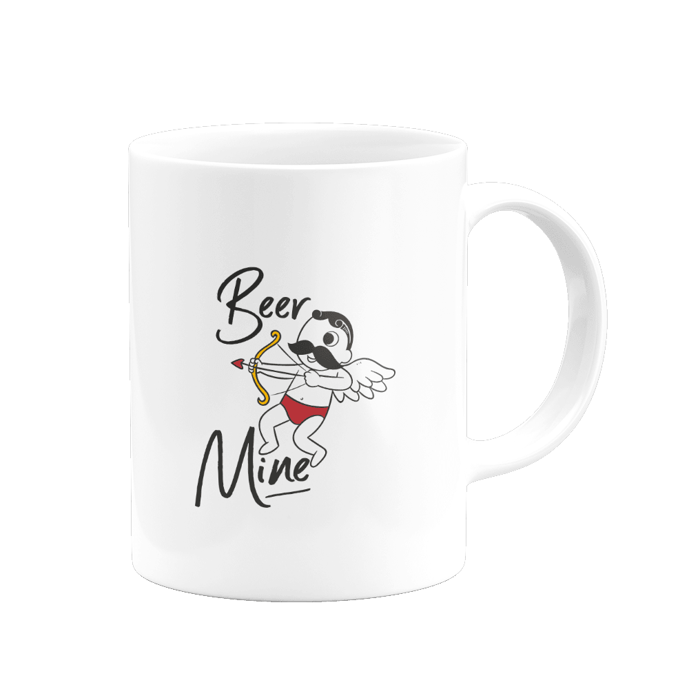 Beer Mine - Natty Boh (White) / Mug - Route One Apparel