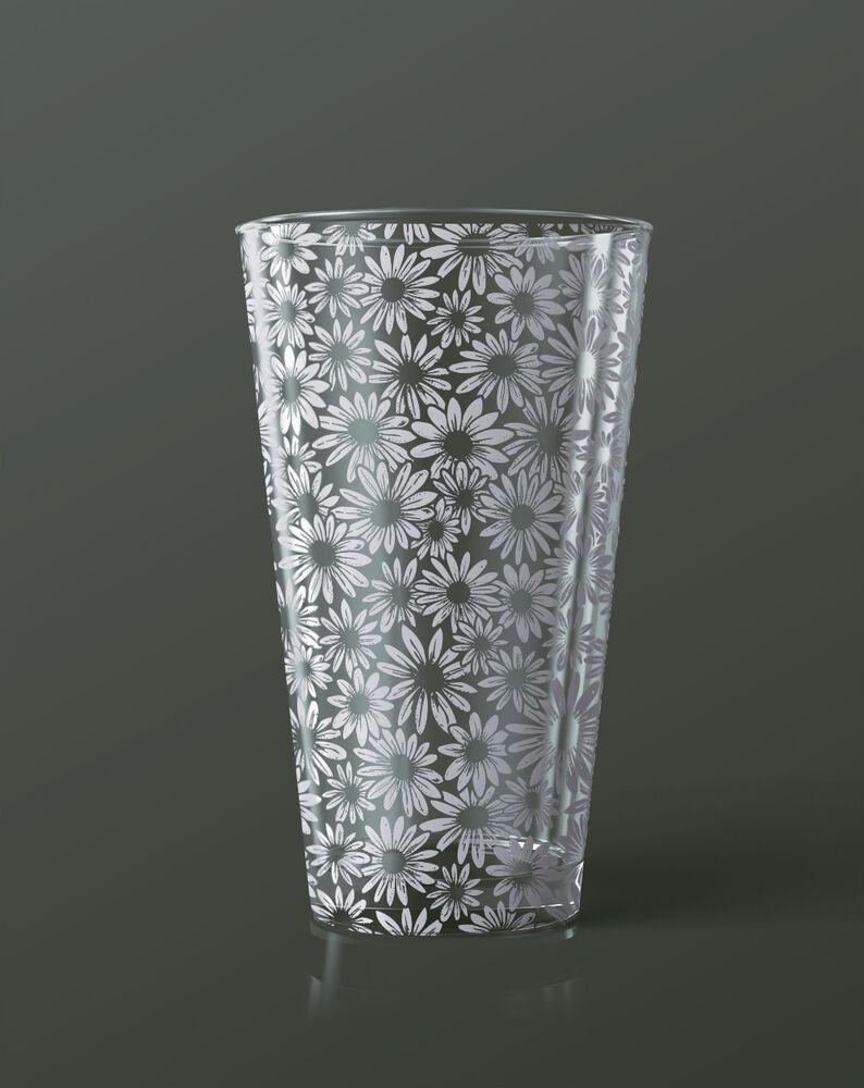 Black Eyed Susans (Etched) / Pint Glass - Route One Apparel