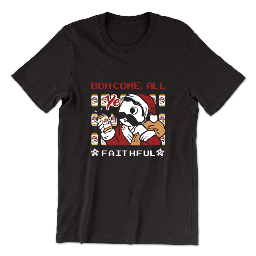 Boh Come, All Ye Faithful (Black) / Shirt - Route One Apparel