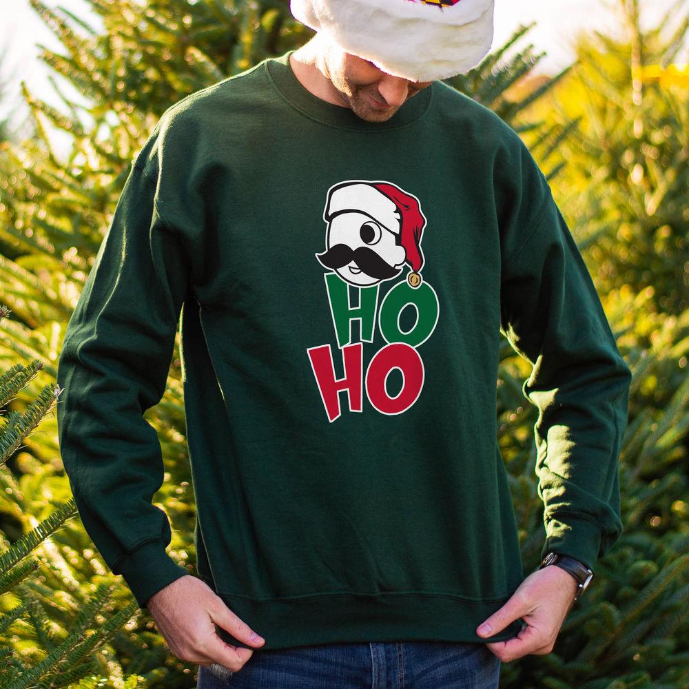 Boh Ho Ho V3.0 (Forest Green) / Crew Sweatshirt - Route One Apparel