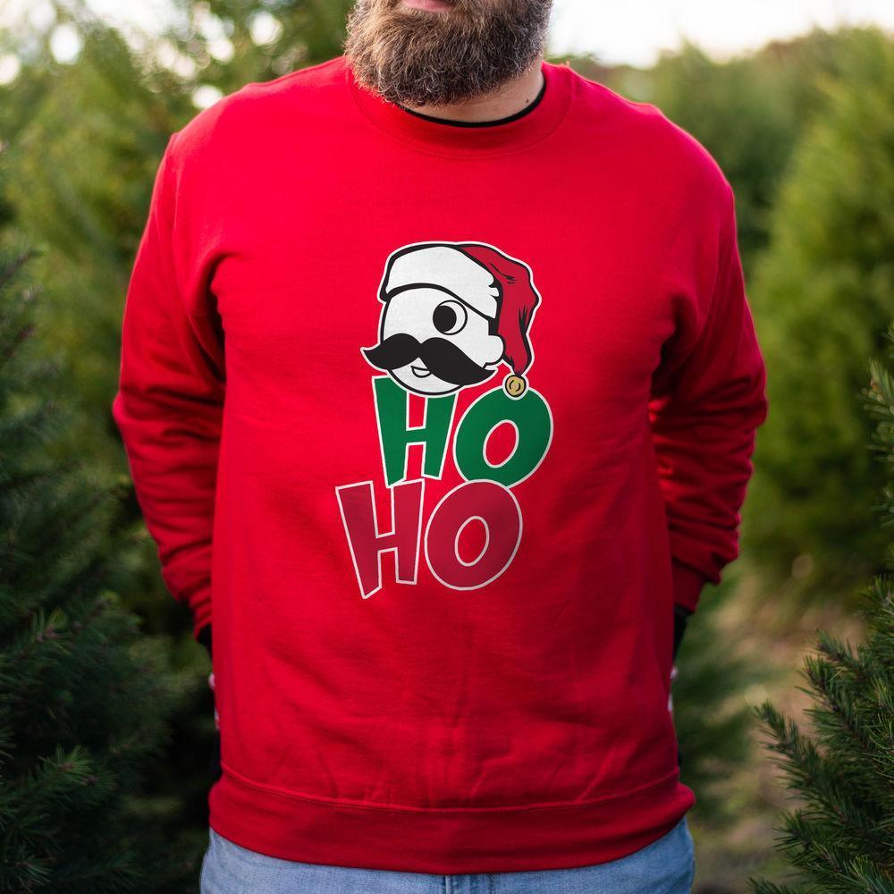 Boh Ho Ho V3.0 (Cherry Red) / Crew Sweatshirt - Route One Apparel
