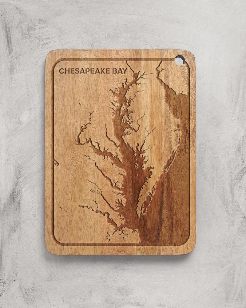 Chesapeake Bay / Bamboo Cutting Board - Route One Apparel