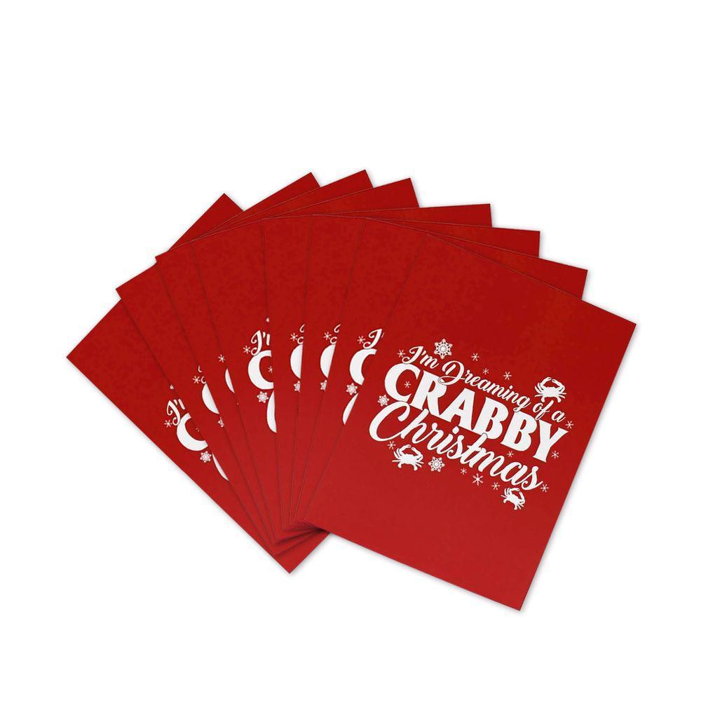 Dreaming of a Crabby Christmas / 8-Pack Card - Route One Apparel