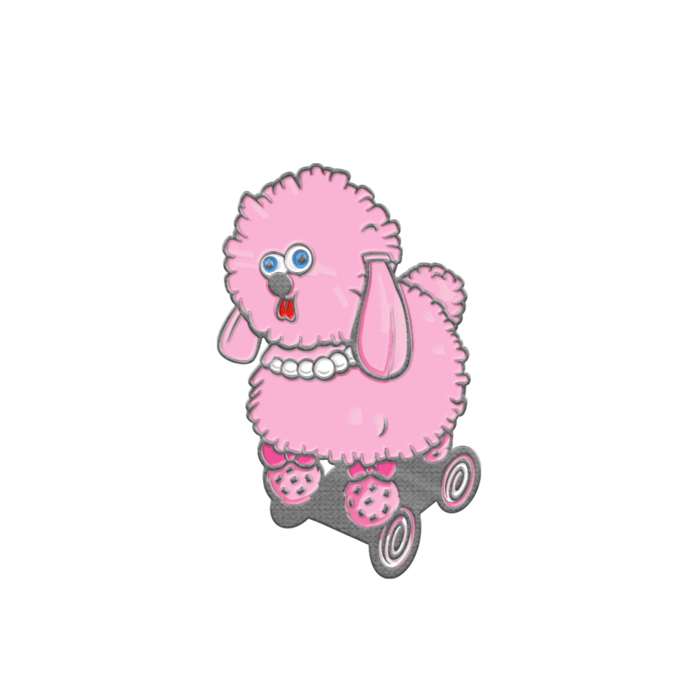 Fifi the Poodle / Pin - Route One Apparel