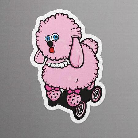 Fifi the Poodle / Magnet - Route One Apparel