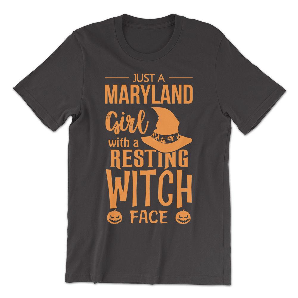 Resting Witch Face (Black) / Ladies Shirt - Route One Apparel