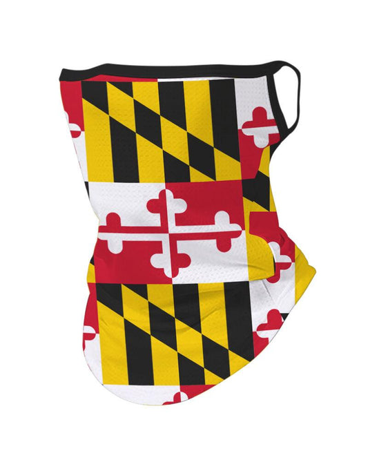 Maryland Flag / Neck Gaiter with Ear Loops - Route One Apparel