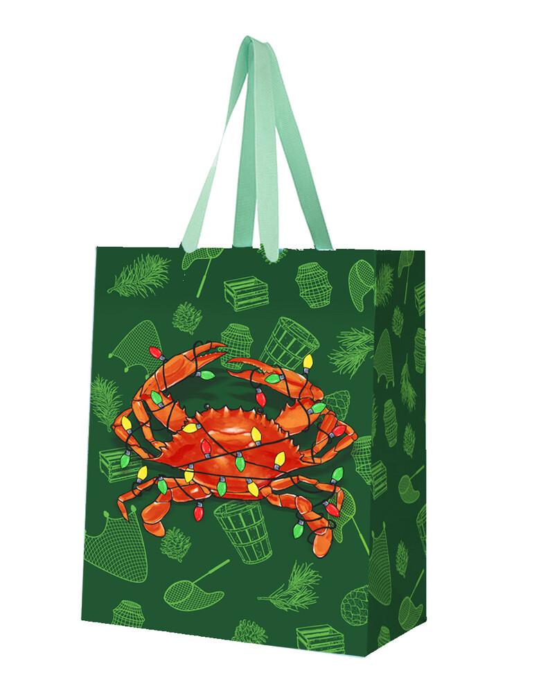 Christmas Crab Lights / Gift Bag Pack - Route One Apparel