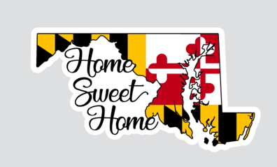 Home Sweet Home / Sticker - Route One Apparel