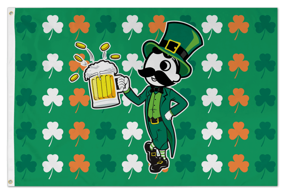Natty Boh Shamrock (Green) / Flag - Route One Apparel