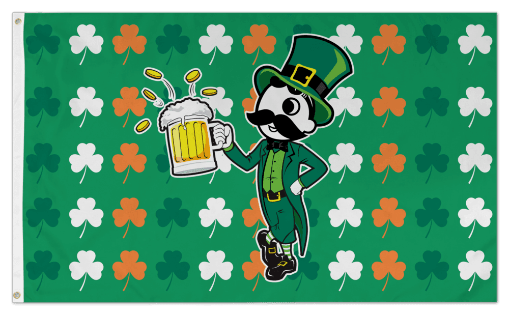 Natty Boh Shamrock (Green) / Flag - Route One Apparel