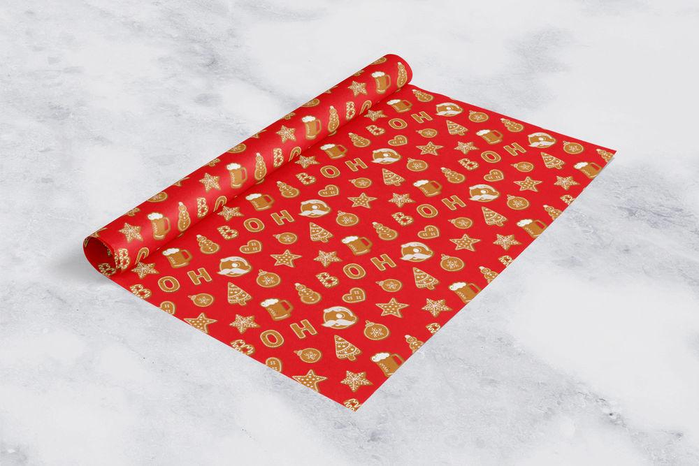Natty Boh Christmas Cookie (Red) / Tissue Paper Pack - Route One Apparel