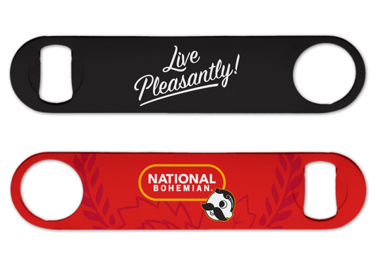 National Bohemian Live Pleasantly / Bottle Opener - Route One Apparel