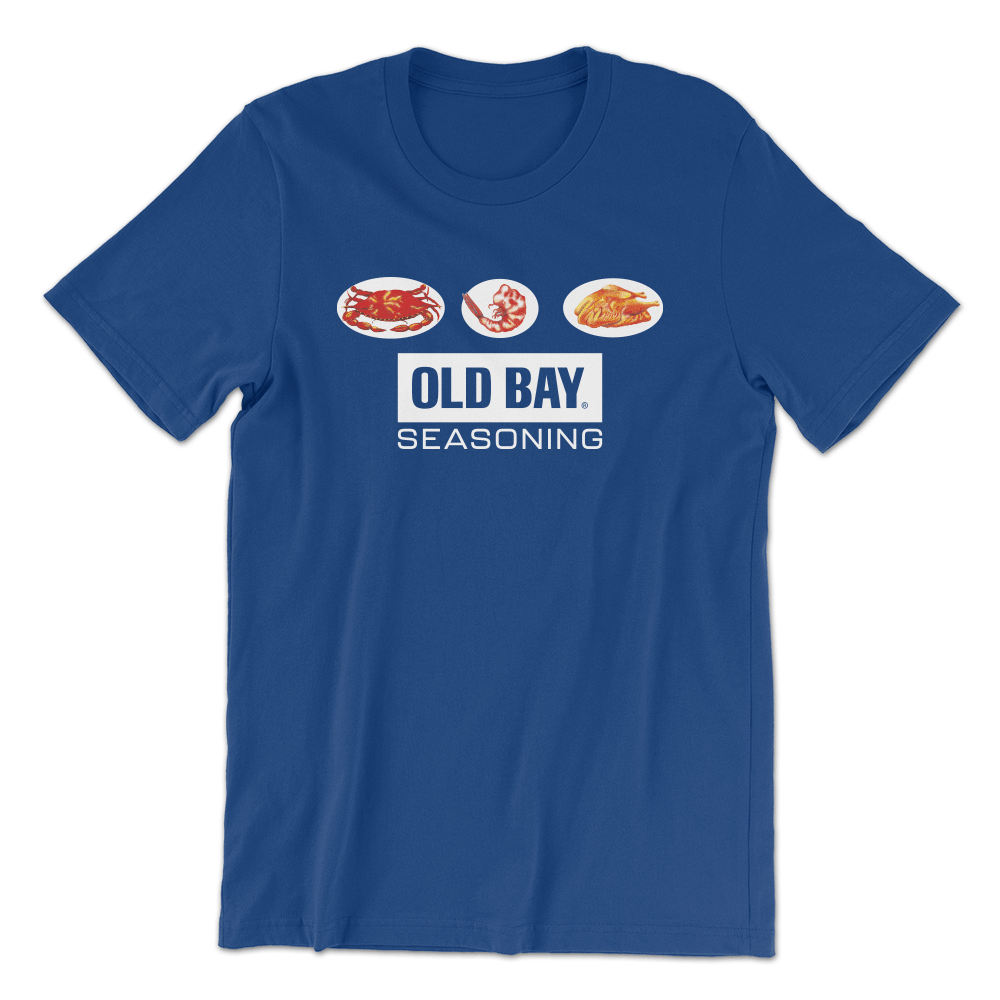 Old Bay Plates (Blue) / Shirt - Route One Apparel