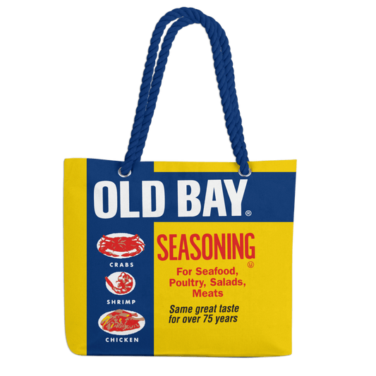 Old Bay Can with Rope Handles / Tote Bag - Route One Apparel