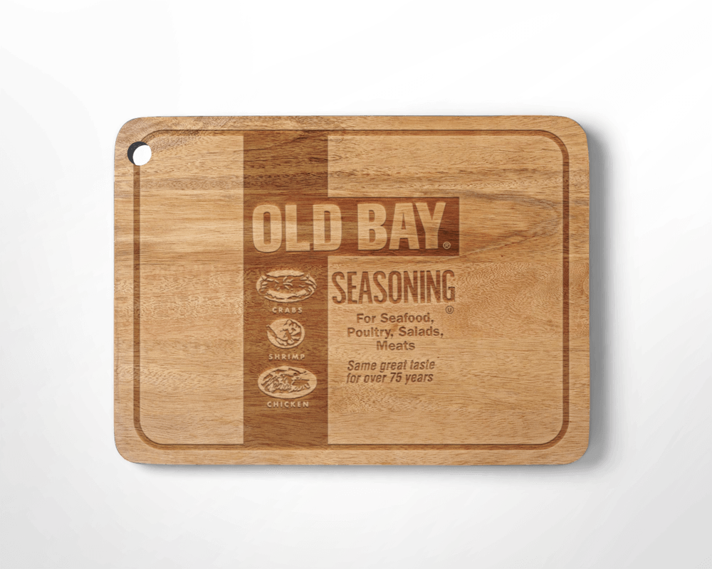 Old Bay / Bamboo Cutting Board - Route One Apparel