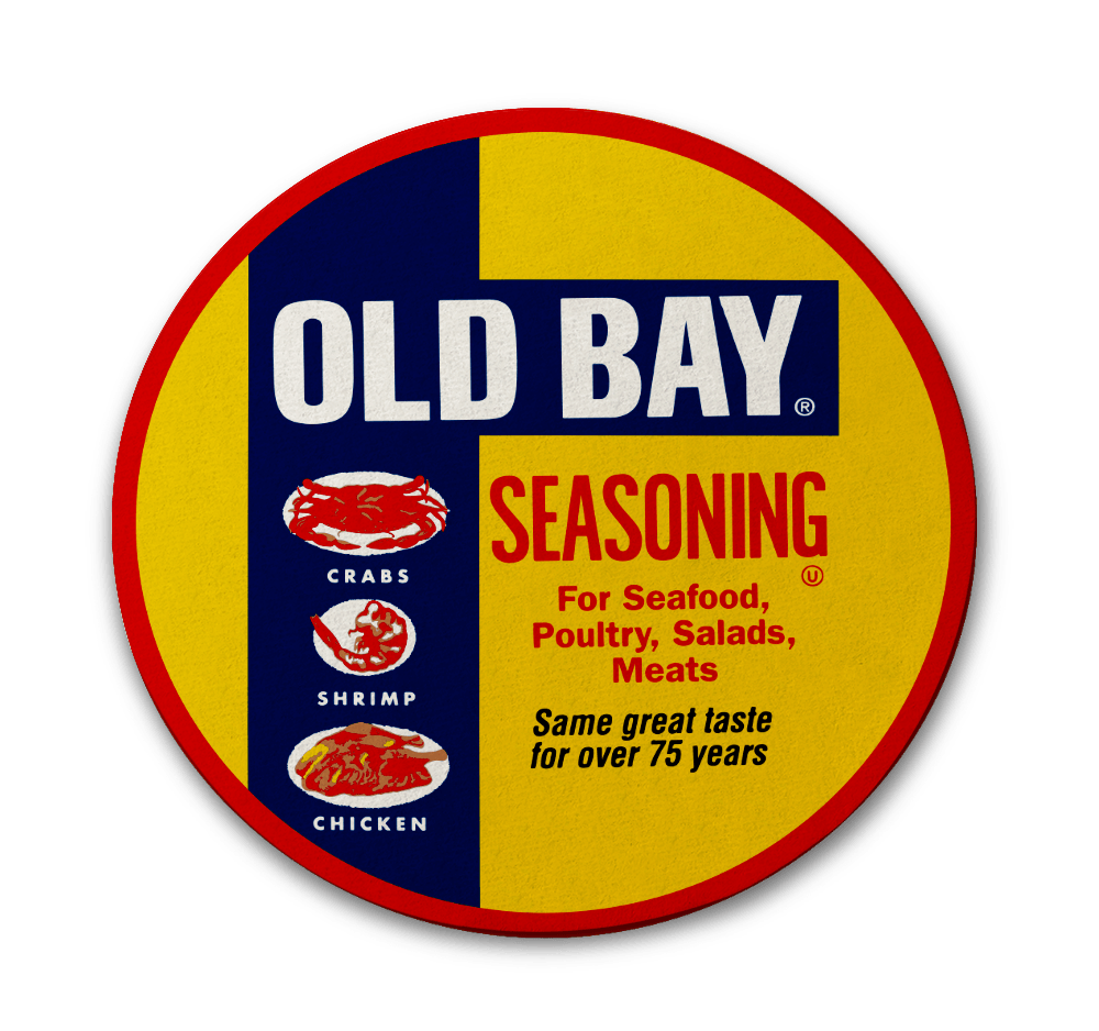 Old Bay Can / Cork Coaster - Route One Apparel
