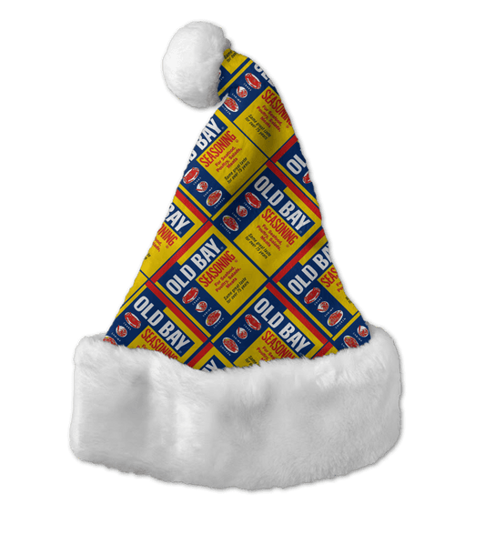 Old Bay Pattern / Santa Hat - Route One Apparel
