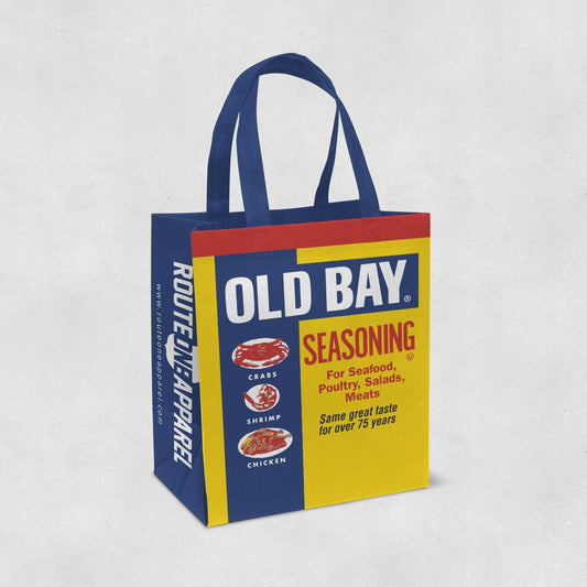 Old Bay Can / Reusable Shopping Bag - Route One Apparel