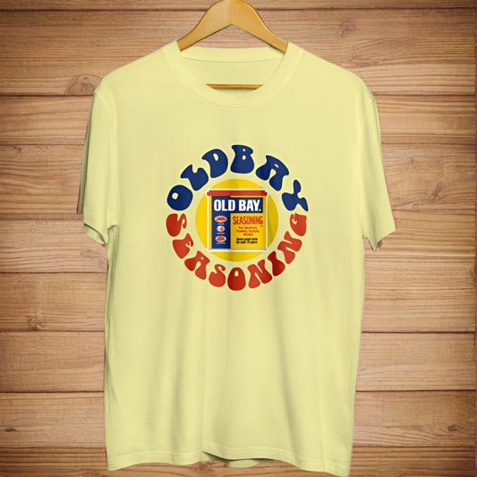 Get Groovy with Old Bay (Daffodil) / Shirt - Route One Apparel