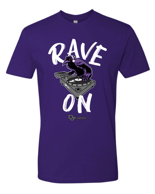 Rave On - DJ Kopec (Purple) / Shirt - Route One Apparel