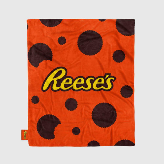 Peanut Butter and Chocolate REESE'S / 59in x 50in Blanket - Route One Apparel