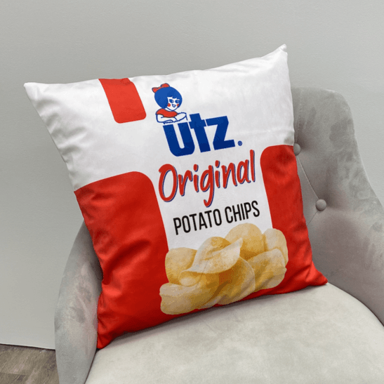 Utz Original Chips / Throw Pillow - Route One Apparel