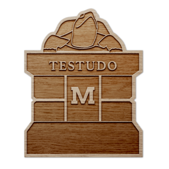 Testudo Statue / Wooden Coaster - Route One Apparel