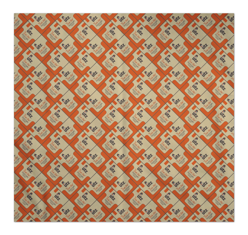 Utz Crab Chips Pattern / Bandana (22 x 22 inch) - Route One Apparel