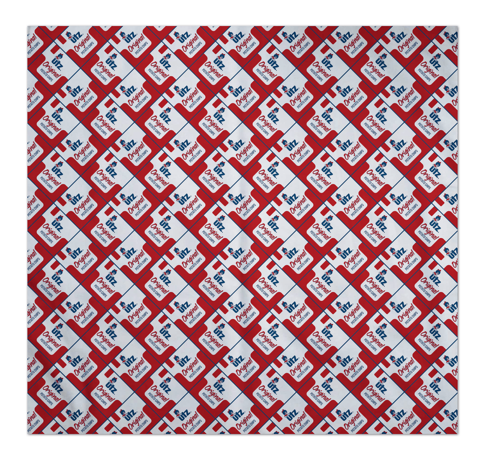 Utz Original Chips Pattern / Bandana (22 x 22 inch) - Route One Apparel