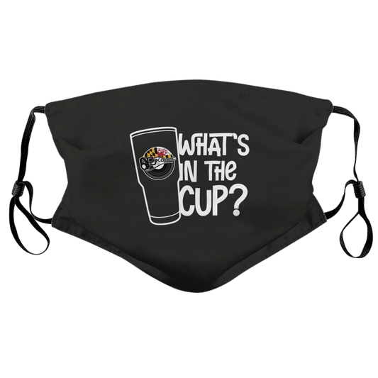 What's in the Cup - DJ Kopec (Black) / Face Mask - Route One Apparel